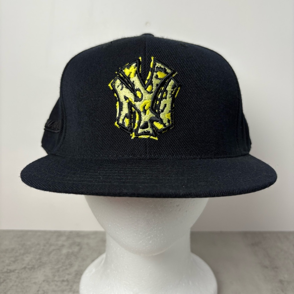 New York Yankees Mitchell & Ness Cooperstown Collection Black Fitted Hat Size 8
